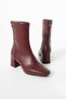 Women's Fur-Lined Zip-Up Boots, Warmly Lined, Stylish Design (Heel Height: 6 cm) - 5