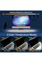 شريط إضاءة للشاشة، مصباح شاشة الكمبيوتر، شريط إضاءة قابل للتعتيم مع إضاءة مريحة للعين وسطوع قابل للتعديل - 2