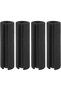 Universal Foam Handle Grips Covers, 4 Pack Soft Buffer Tube Grip Covers with Hook and Loop Straps, N