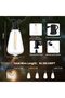 30M Solar Festoon Lights Outdoor Waterproof, 3 Lighting Modes - 4