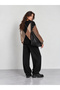 Regular Fit Argyle Pattern Knit Sweater - 4