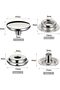 Snap Fastener Kit, Press Studs Snap Fasteners Clothing Snaps Button with 2 Pieces Installation Tools - 3