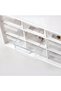 Mini Storage Drawers, Small Desk Organizer, Clear Plastic Craft Organizer - Wall Mountable & Stackab - 5