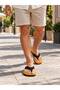 Alix Men's Fabric Comfortable, Non-Irritating Thong-Style Pool and Beach Slippers - 2
