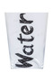 570 ML WATER GLASS 2-PIECE SET - (BLACK & RED) - 6