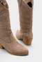 Women's Lepic Cowboy Boots - taupe color - 4