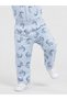 Baby Boy Dinosaur Print Buttoned Top and Pyjama Set - 4