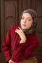 Velora Scarf, Ethnic Anthracite - 4