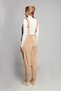 Johana Velvet Dungarees - Beige - 3