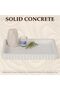 Silicone Decorative Tray, Coffee Table Tray, WHite, 24x10x1.8cm - 3