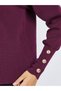 Oversized Short Length Turtle Neck Sweater - 3