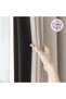 Blackout Curtains Window Drapes 137Wx274L 1 Panel Beige - 5