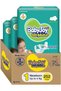 Compressed Diamond Pad, Size 1, Newborn, 0-4 Kg, Mega Box, 252 Diapers