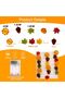3D Pumpkin Maple Leaf String Lights,3 Meter 30 LED Fall Halloween String Light Pumpkin Decor,Thanksg - 2