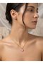 Stone Embellished, Intricate Craftsmanship, Elegant Design Women's Necklace LRN092