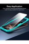 3 Pack for iPhone 16 Pro Max Screen Protector, Align Frame - 3