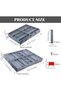 2/3 Tier Smart Collapsible Drawer Organizer,Multi Level Stacking Folding Junk Organizer, Foldable Ex - 3