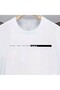 Men's "Face The Future" Printed T-Shirt, 100% Cotton, Regular Fit, Crew Neck - White - 2