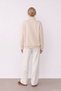 Women's Sweatshirt with Printed and Embroidered Details SWT02730 Beige - 3