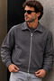Men's Smoked Zippered Pocket Jacket - 6