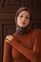Velora Scarf, Ethnic Dark Navy Blue