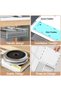 Under Desk Drawer Organizer, 2 Pack Large & Medium Slide-Out Storage Trays – Space-Saving Hidden Des - 5