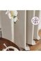 Blackout Curtains Window Drapes 137Wx244L 1 Panel Beige - 8