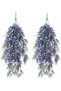 Artificial Purple Plants Hanging Lavender Vines 2-Piece Set - 3