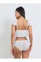 Floral Embroidered Lace Bralette Top and Brief - 5