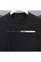 Men's "Face The Future" Printed T-Shirt, 100% Cotton, Regular Fit, Crew Neck - Black - 2