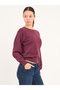 - Pulover damă cu mânecă lunga de culoare uniformă - 2