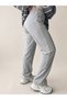 Grey Front Seam Detail Joggers - 5