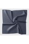 Soft Scarf, Leaf Pattern, Blue - 5