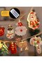 Christmas light string, 5FT 10LED battery powered Christmas light string, suitable for holiday parti - 4
