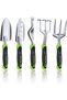 5-Piece Cast Aluminum Garden Tool Set