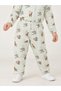 Baby Boy Animal Print Cotton Top and Pyjama Set - 4