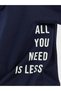 Oversized Longline Back Slogan Hoodie - 4