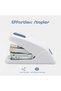 Desk Stapler, Effortless Office Stapling Tool, Jam Free Handheld Paper Binding Machine, Ergonomic De - 4