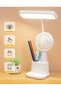 Rechargeable LED Desk Lamp – 3 Light Modes & Dimmable Brightness, Eye-Caring Study Lamp with USB Cha - 2