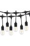 49FT Outdoor LED String Lights 2700K Warm White