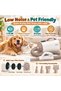 1700W Pet Grooming Dryer, High Velocity Dog Hair Dryer with Smart LED Touch Screen, Adjustable Temperature & Wind Speed, Low Noise Pet Blower with 4 Nozzles for Dogs and Cats - 2