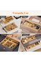 Drawer Organizers 10 Pack(22 Grid) with 12 Inserts - 6