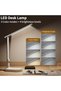 LED Desk Lamp, Table Lamp for Computer/Desktop with Charging Port - 5