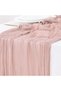 Cheesecloth Table Runner 13.3ft Boho Gauze Cheese Cloth Table Runner Rustic Sheer Runner 160inch Lon