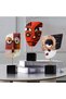 Modern Resin Art Figurine for Home Office Decor, Multicolour - 5
