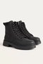 Bruges Premium Waterproof Women's Winter Boots with Thick Soles - Matte Black - 5