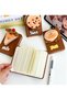 Pocket Notebooks, 4-Pack Small Notebook, 4 Subject, 3D Shape Diary, Lined Writing Note Book for Note - 4