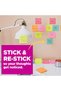 Super Sticky Notes 3x3 in (76 x 76 mm) 654 | Miami Assorted colors | Extra Sticky Notes | For Note T - 4