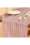 Cheesecloth Table Runner Summer Boho Wedding Birthday Party Home Decor