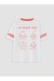 Alita City Lcw Kids White Miffy Licensed V-Neck Girls' T-Shirt with a Difference - 5